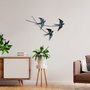 Wallity Wallow 3 Escultura de pared multicolor
